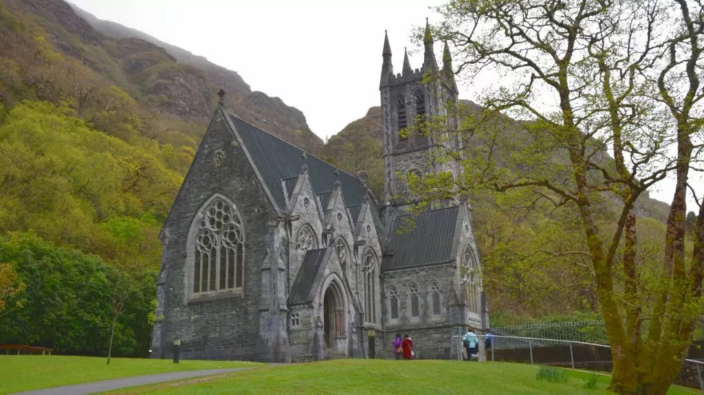 Kyrka Kylemore Abbey