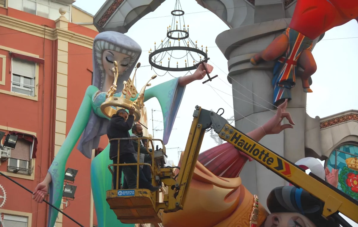 Las fallas festival