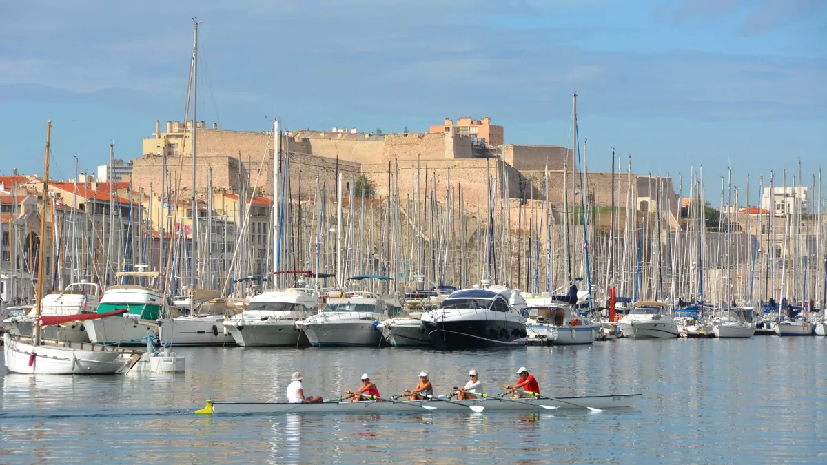 Marseille Gamla hamnen