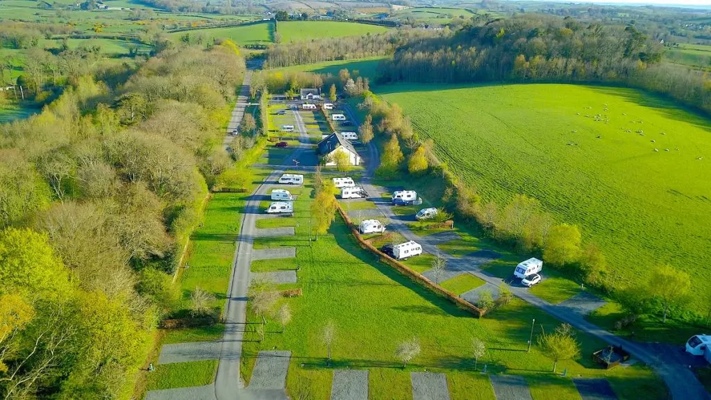 Delamont Country Park camping