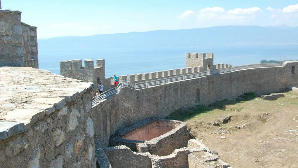 Ohrid gammal mur