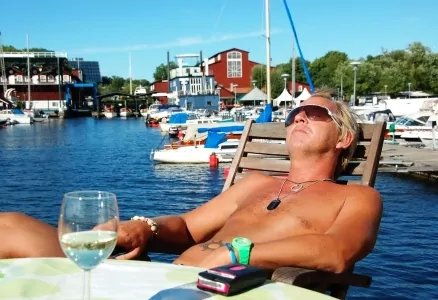 På däck