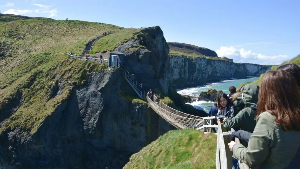 Repbro i Nordirland - Carrick-a-Rede