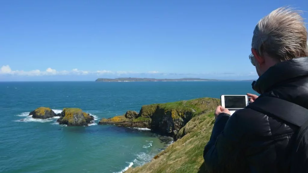 Rope bridge Nordirland - Carrick-a-Rede