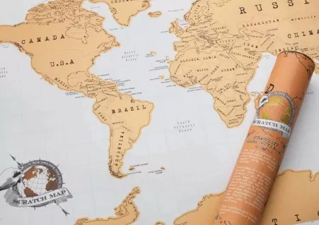 Scratch map