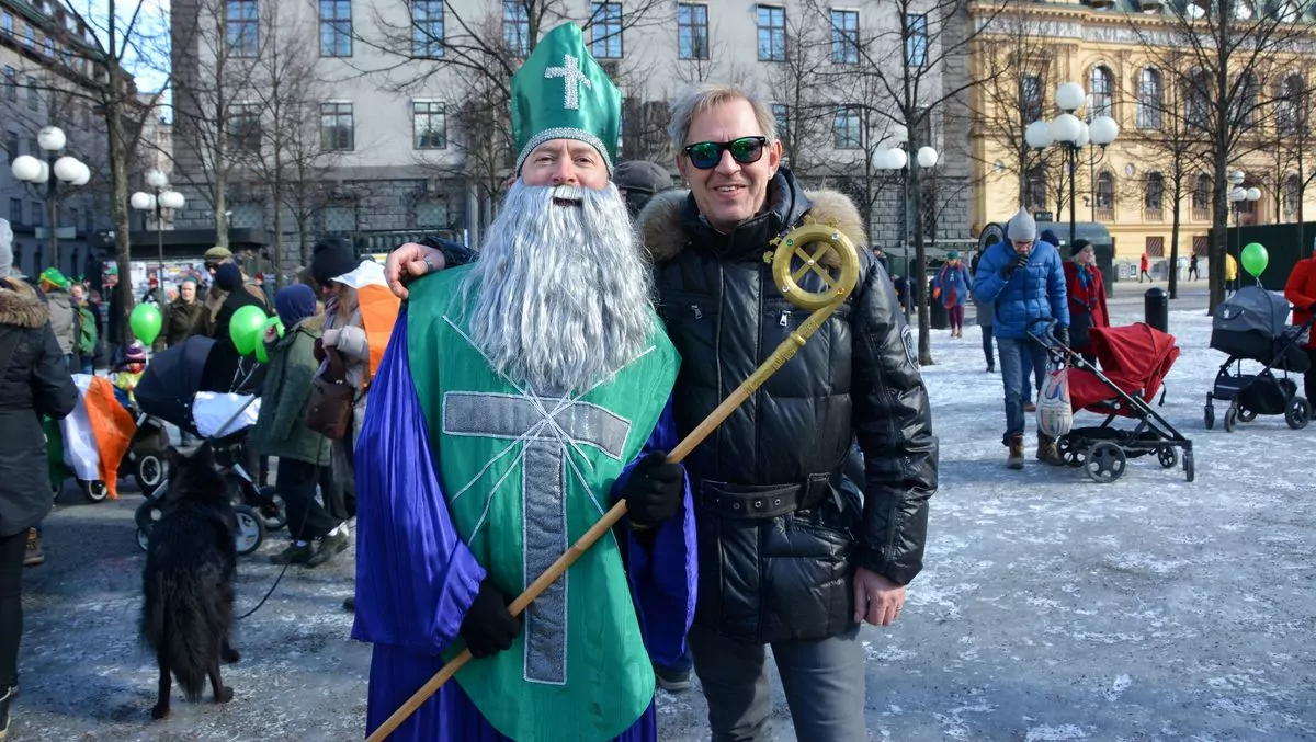 St Patrick och Peter i Kungsträdgården i lördags