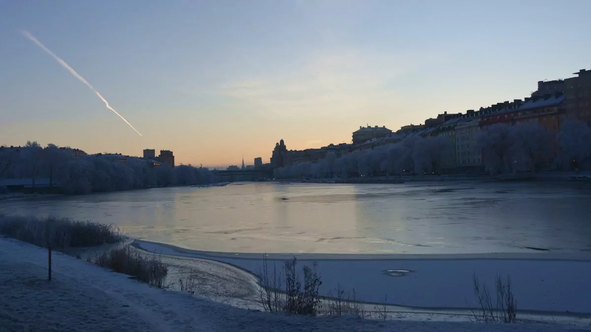 Stockholm januarimorgon
