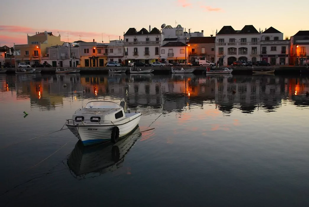 Tavira i Portugal, fint för övervintrare med husbil. Foto: Lasse Persson.