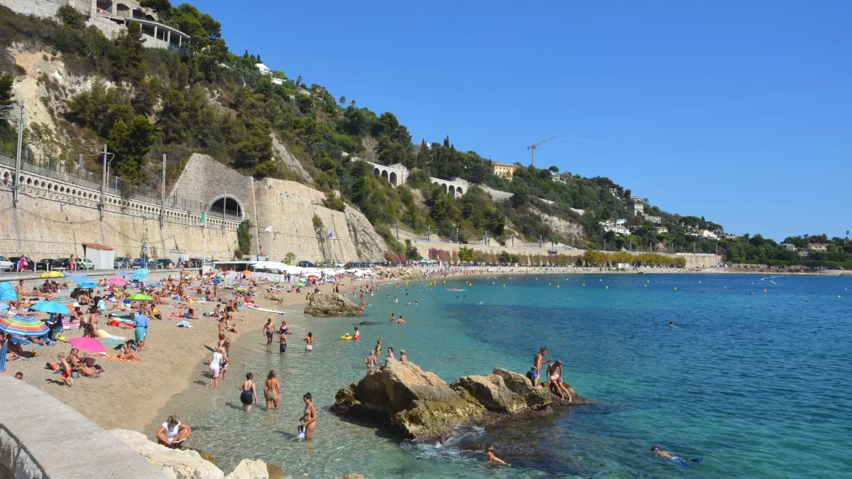 Villefranche strand