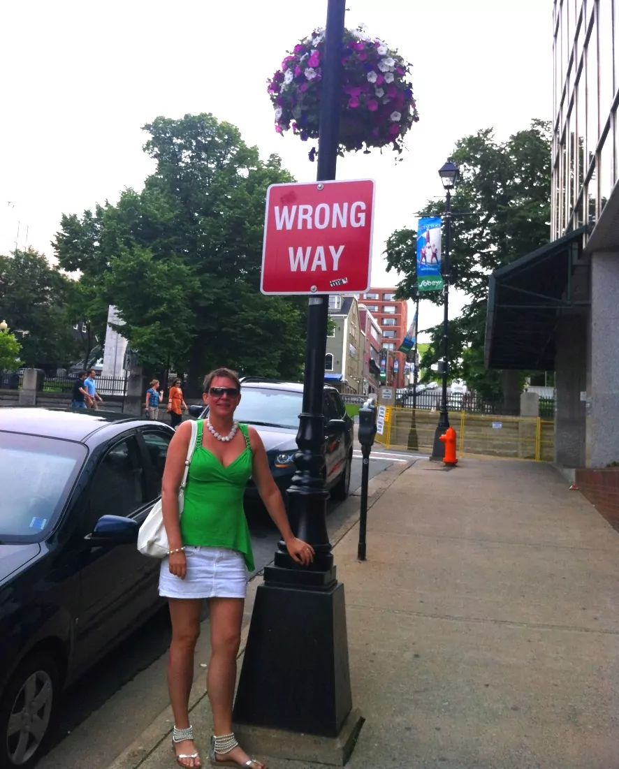 Wrong way