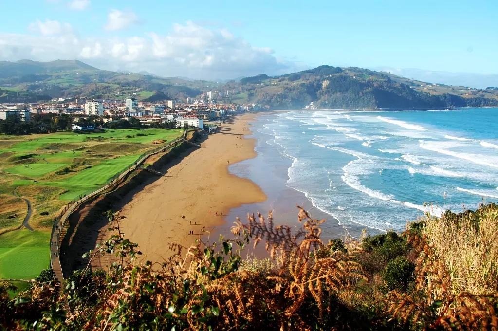 Zarautz Spanien