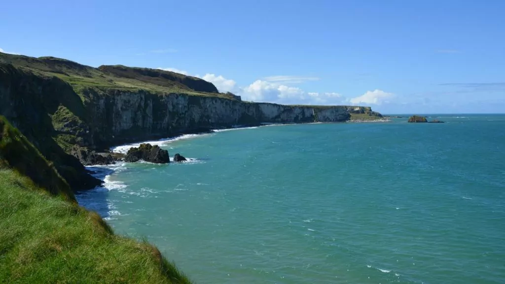 Utsikt från Carrick-a-Rede