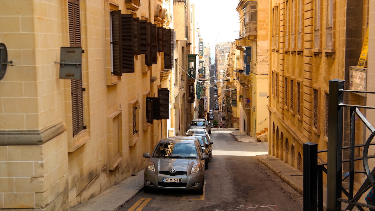 Gator i Valletta