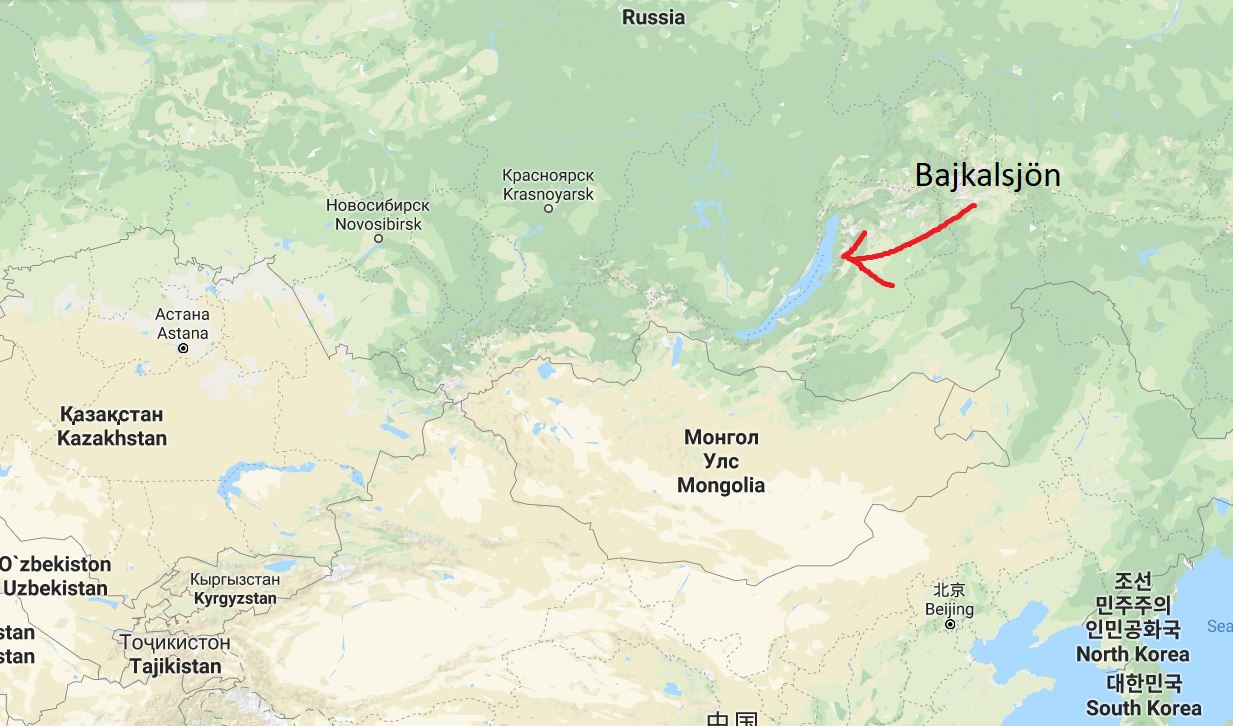 Bajkalsjön världens djupaste sjö