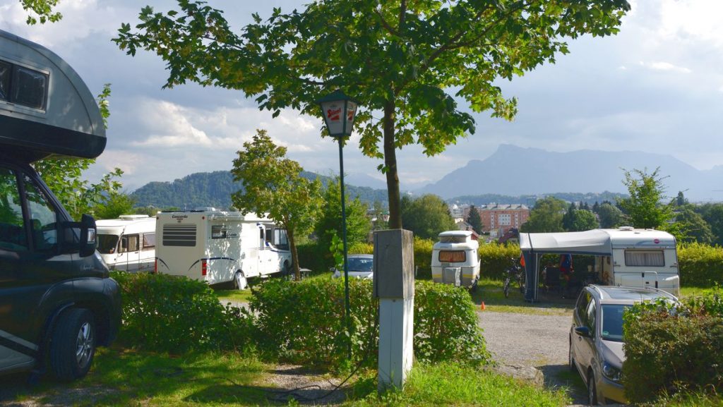 Camping Panorama i Salzburg