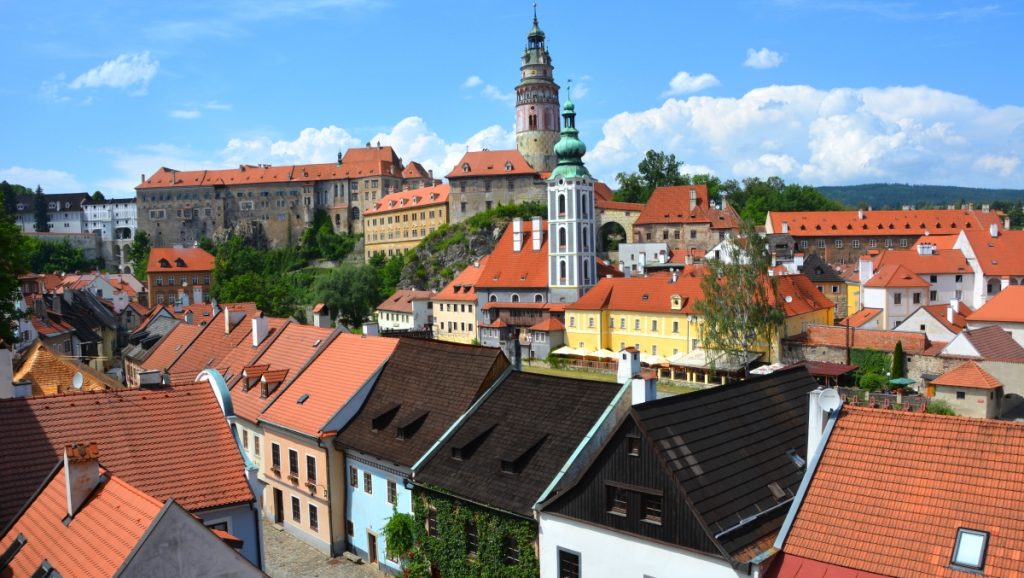 Unesco världsarv i Tjeckien - Český Krumlov Czech republic