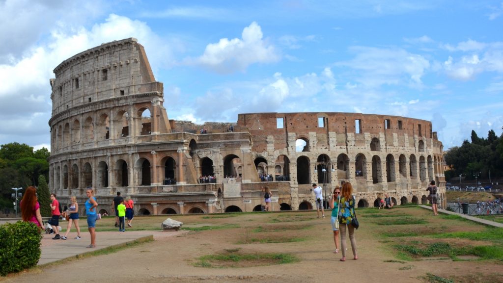 Colosseum, en arena för gladiatorer