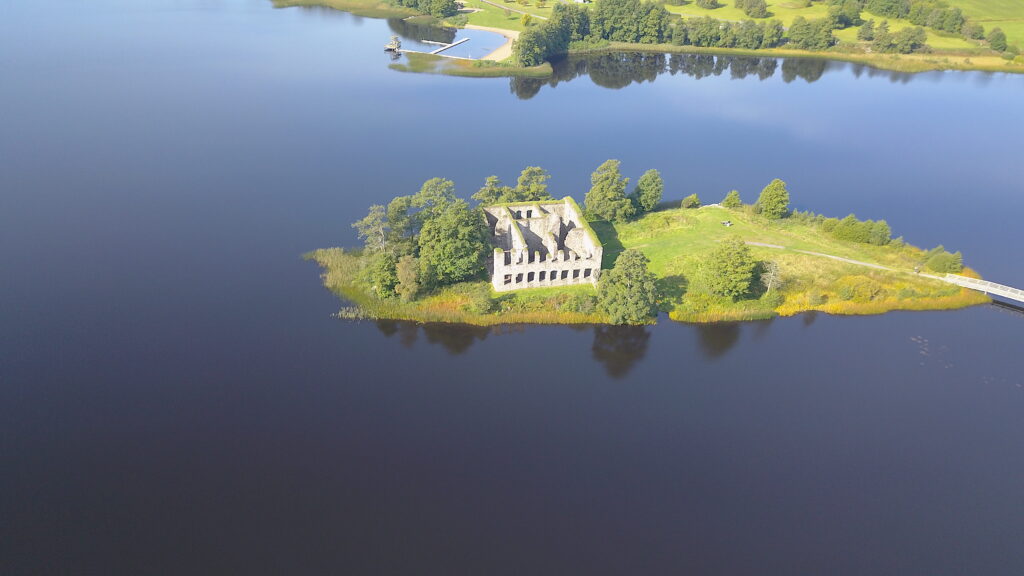 Slottsruiner i Sverige