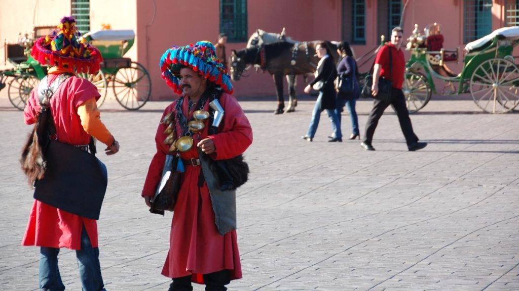 Djema el Fna Marrakech Marocko