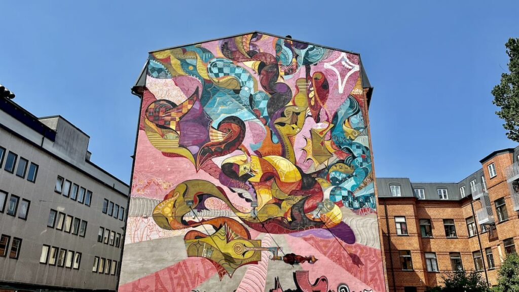 Street art i Malmö av Ola Kalnin
