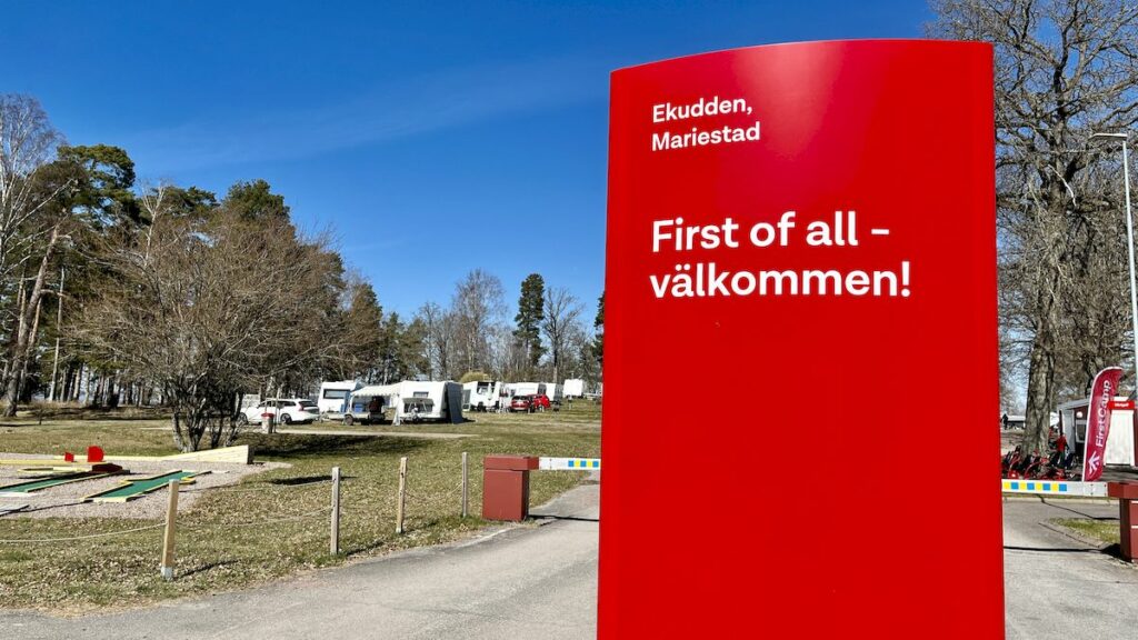 Camping i Mariestad - First Camp Ekudden