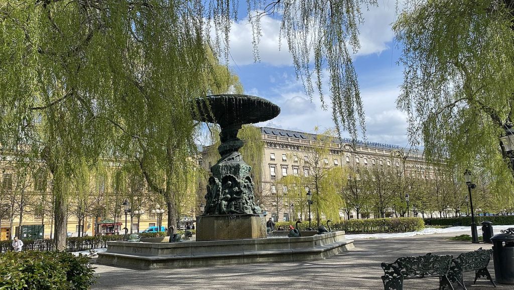 Molins fontän i Kungsträdgården i Stockholm