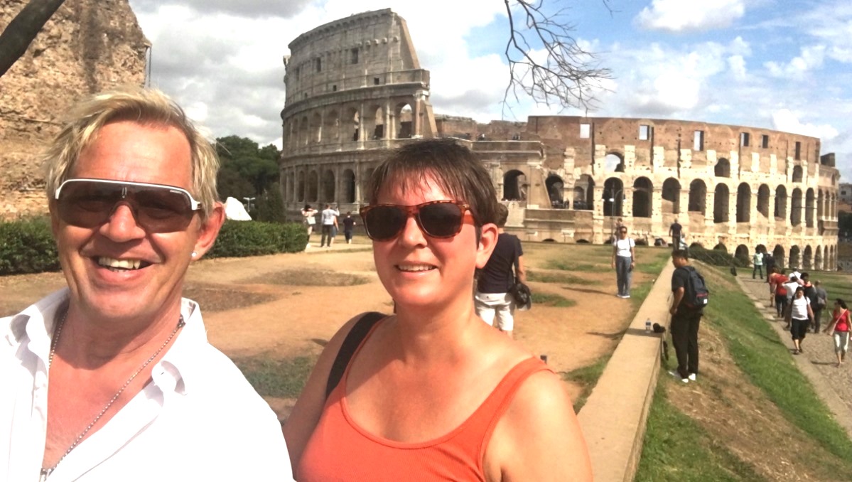 Att besöka Colosseum