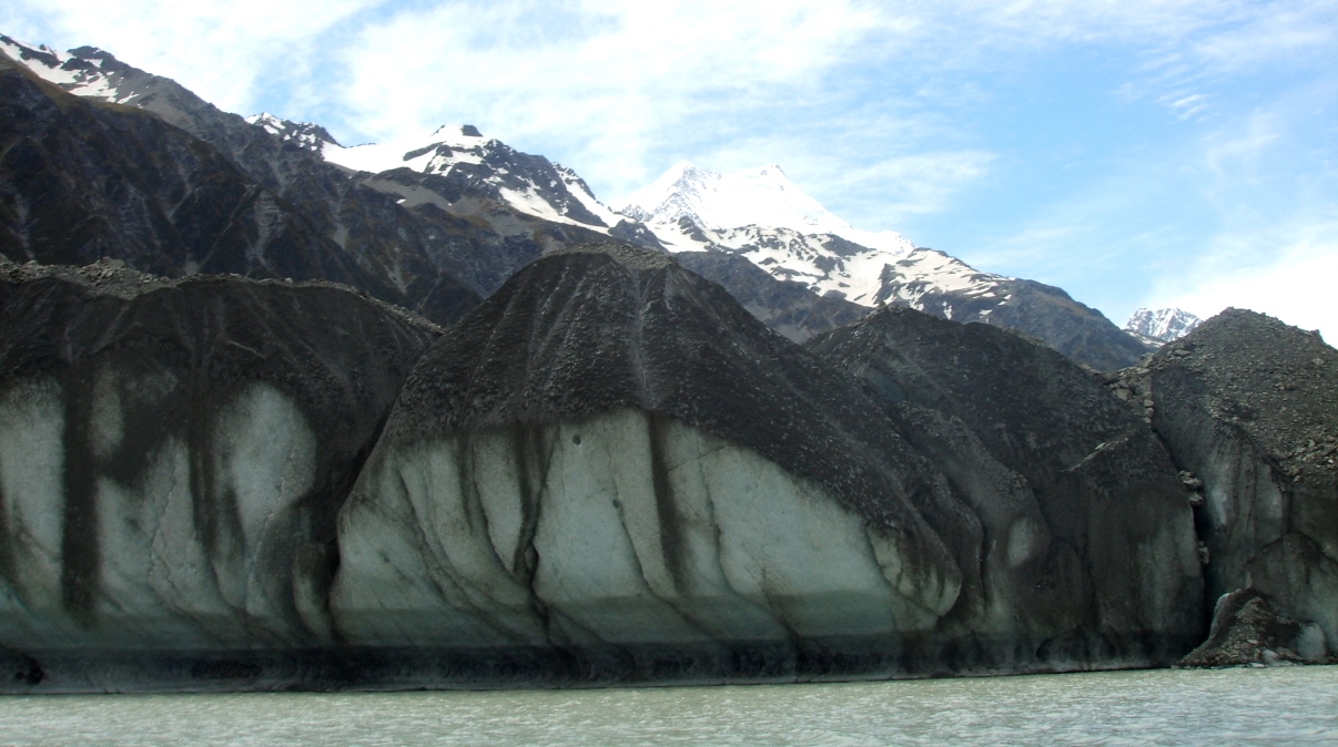 Glaciär Nya Zeeland
