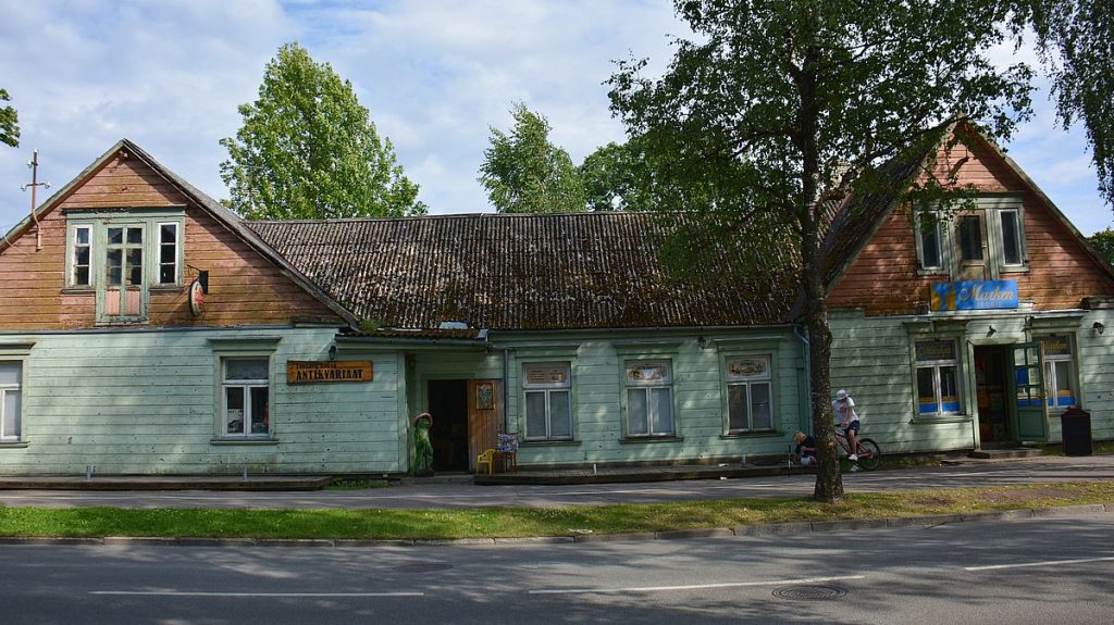 Hus i Pärnu i Estland