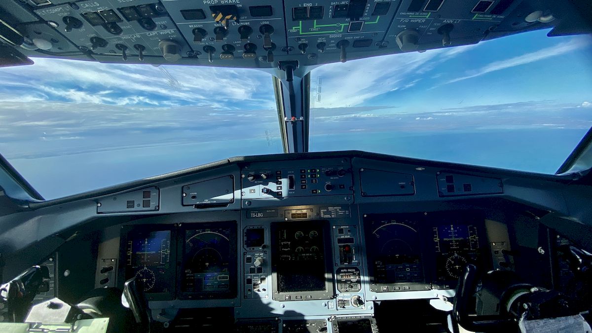 Utsikt från cockpit
