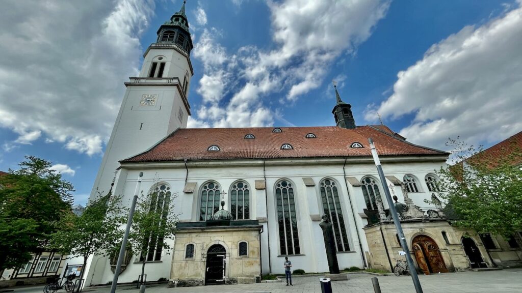 Göra i Celle i Tyskland - kyrkan