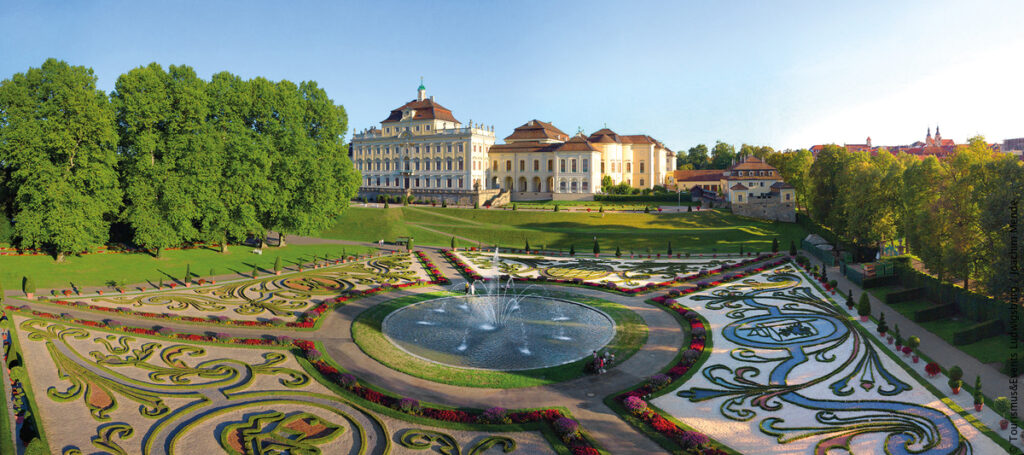 Världen i Tyskland - slottet Ludwigsburg