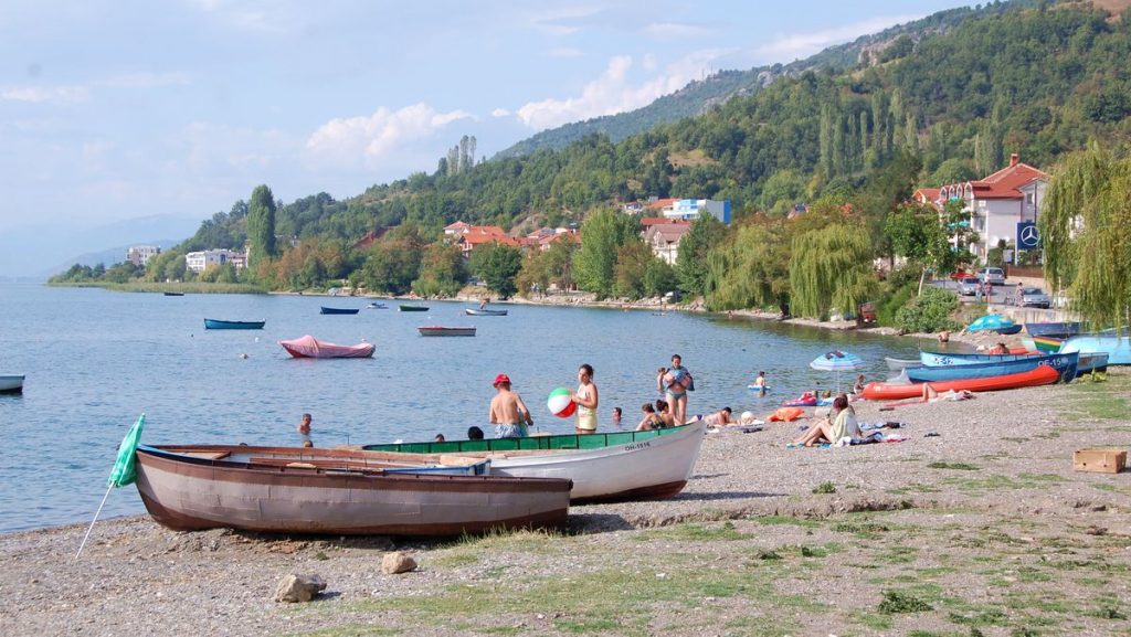 Makedonien Ohridsjön