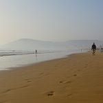 Största stranden i Agadir i Marocko – Plage d’Agadir