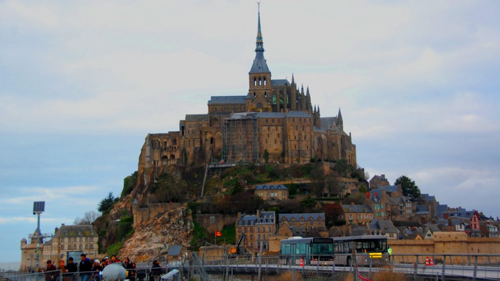Platser i Frankrike - Mont Saint Michel