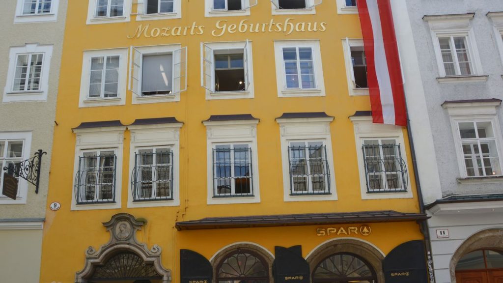Mozarts födelsehus Salzburg