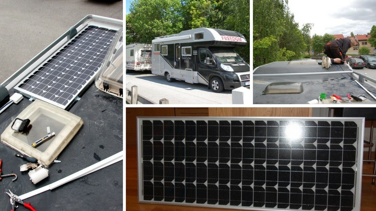Solceller till husbil