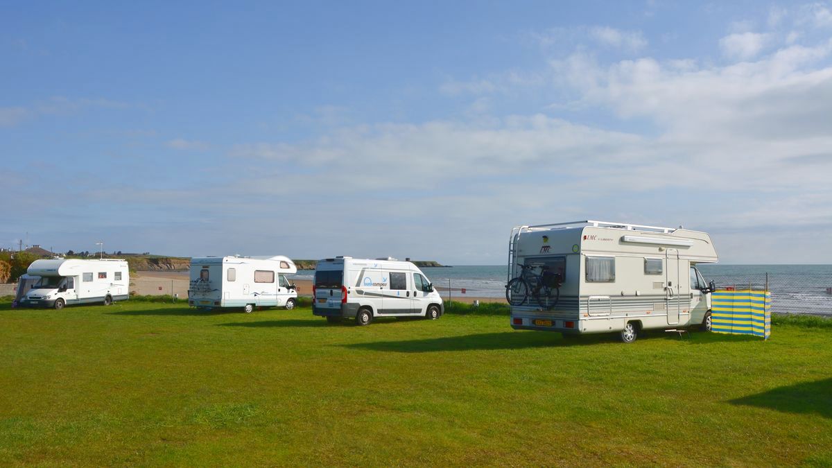 North beach camping Dublin