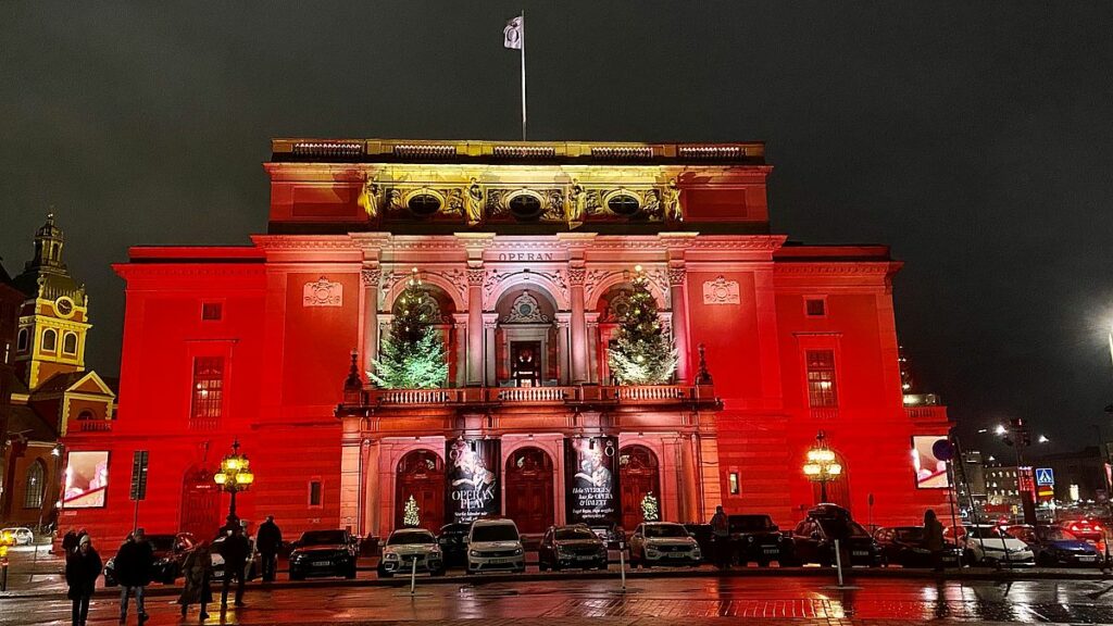 Kungliga Operan i rött