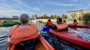 Paddla kanot i Wroclaw