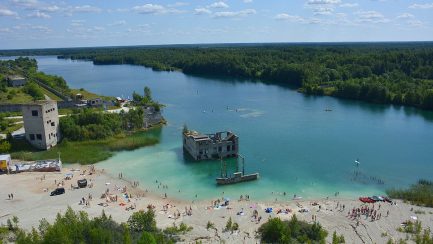 Rummu stebrott i Estland