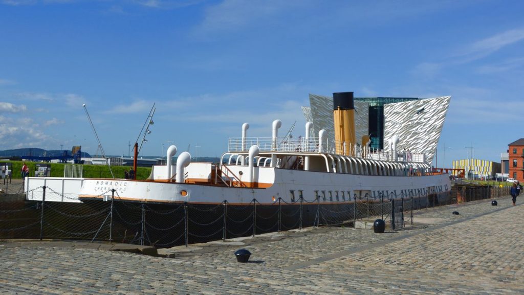 Titanic i Belfast och SS Nomadic