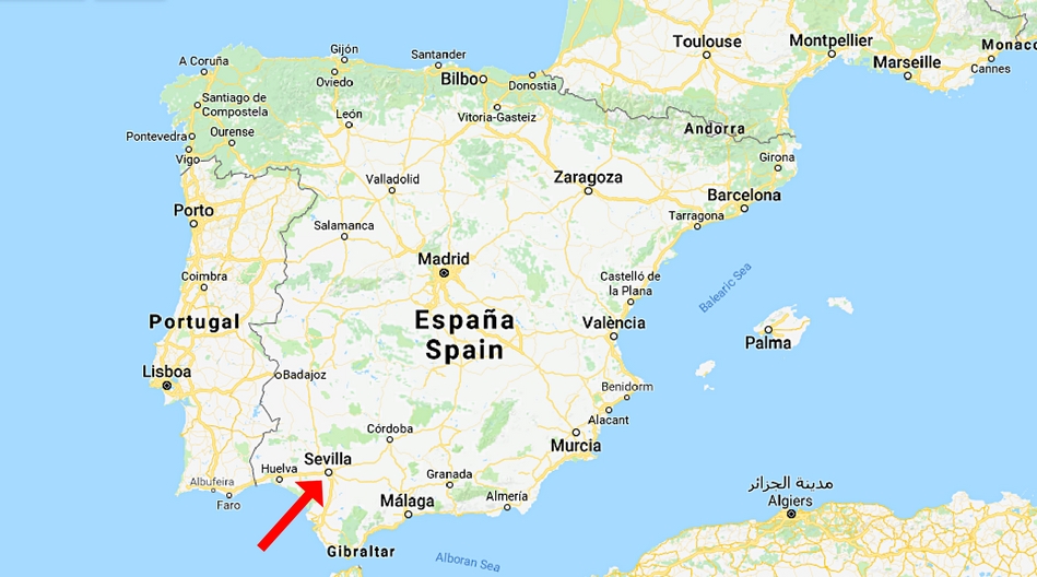 sevilla karta Inspiration och restips om Spanien | FREEDOMtravel sevilla karta