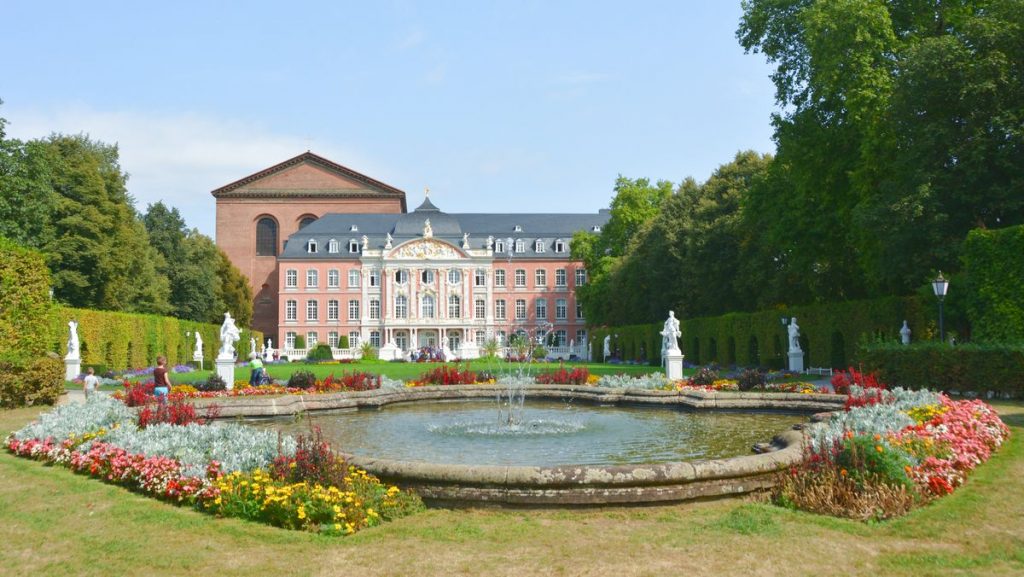 Slottsträdgård Trier