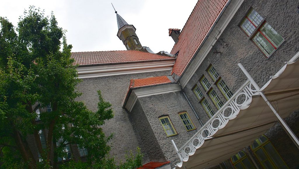 Stadsdumans hus i Pärnu i Estland