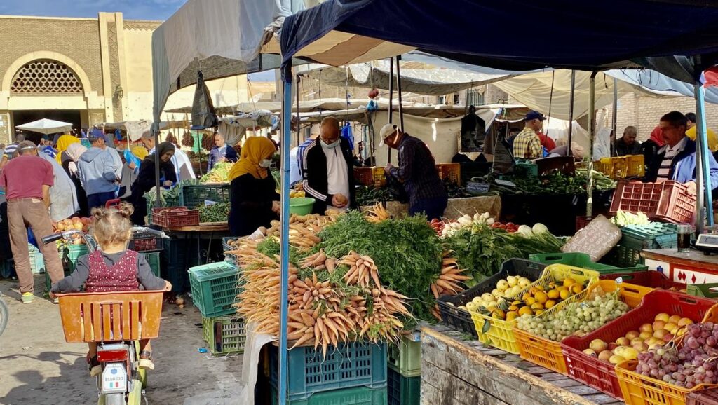 marknad Tunisien