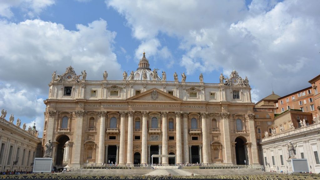 Peterskyrkan i världens minsta land Vatikanstaten