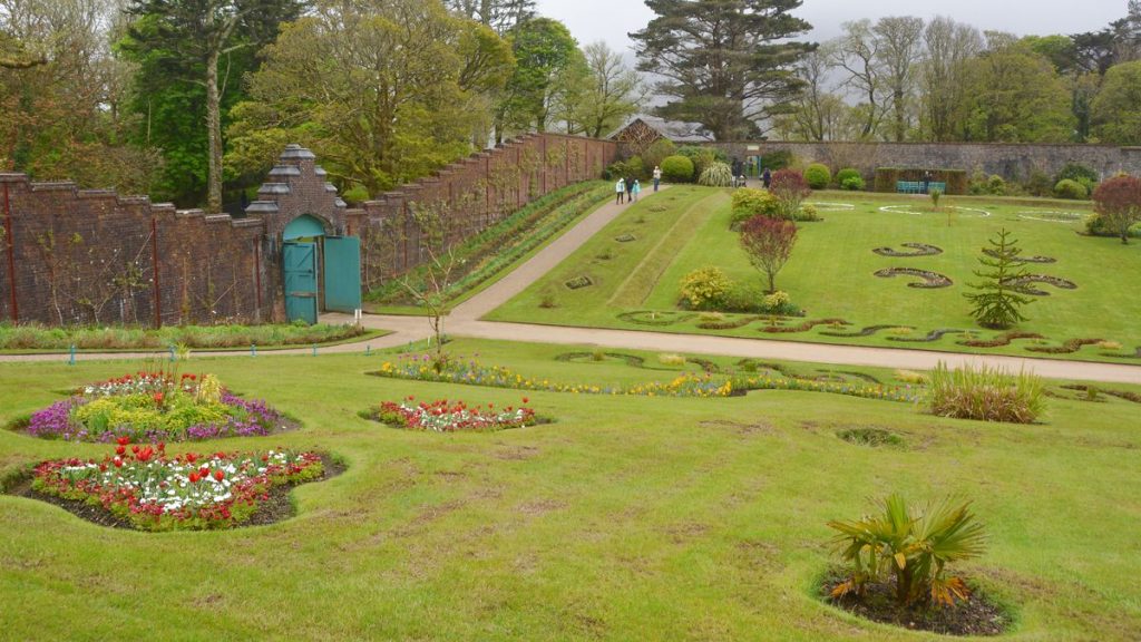 Viktoriansk trädgård Kylemore abbey