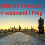 Grattis till vinnaren! – en weekend i Prag