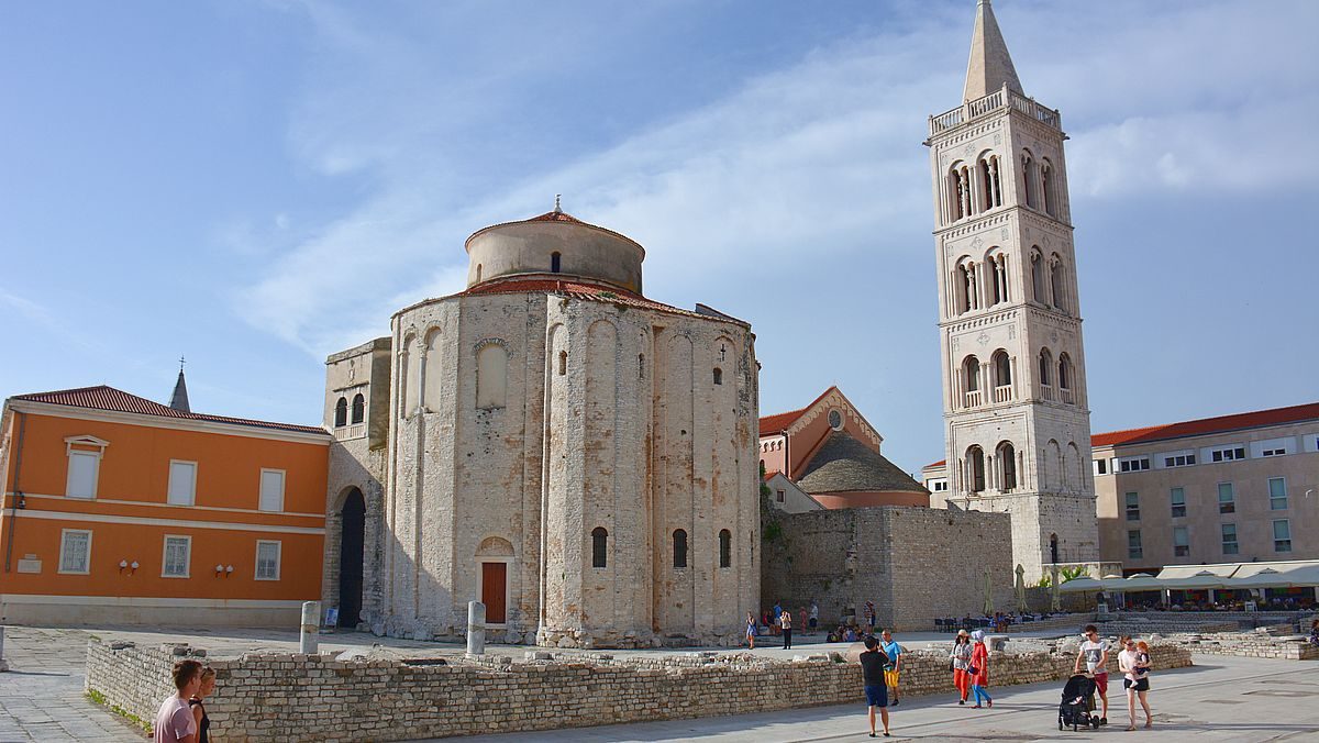 Zadar i Kroatien